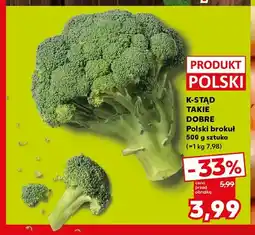 Kaufland Brokuł polski K-Stąd Takie Dobre oferta