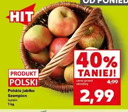 Kaufland Jabłka polskie Szampion oferta