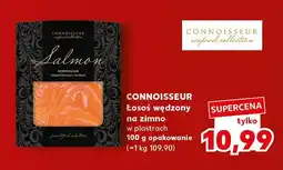 Kaufland Łosoś wędzony na zimno w plastrach Connoisseur oferta