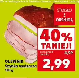 Kaufland Szynka wędzarza Olewnik oferta