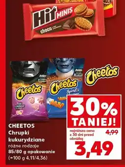 Kaufland Chrupki kukurydziane Cheetos Pink Lemonade oferta