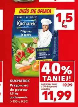 Kaufland Przyprawa do potraw Kucharek oferta