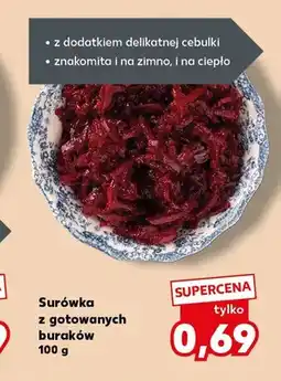 Kaufland Surówka z gotowanych buraków oferta