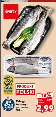 Kaufland Pstrąg tęczowy patroszony Blue Bay oferta