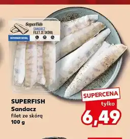 Kaufland Sandacz filet ze skórą SuperFish oferta