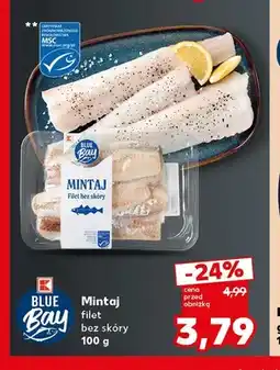 Kaufland Mintaj filet bez skóry Blue Bay oferta