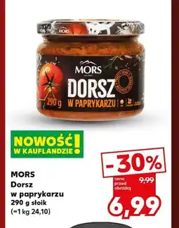 Kaufland Dorsz w paprykarzu Mors oferta