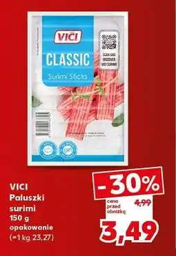 Kaufland Paluszki surimi Vici oferta