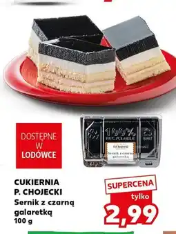 Kaufland Sernik z czarną galaretką Cukiernia P. Chojecki oferta