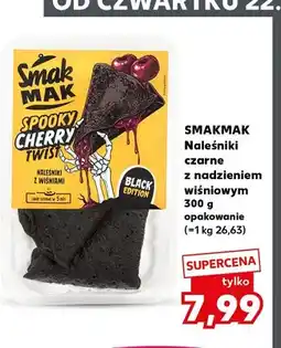 Kaufland Naleśniki czarne z nadzieniem wiśniowym Smakmak oferta
