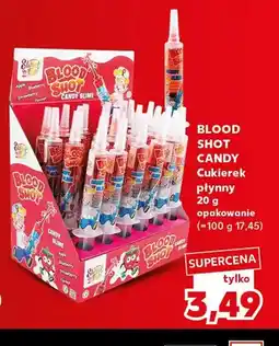 Kaufland Cukierek płynny Blood Shot Candy oferta