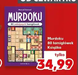 Kaufland Książka Murdoku 80 łamigłówek oferta
