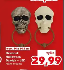 Kaufland Dzwonek Halloween Dźwięk + LED oferta