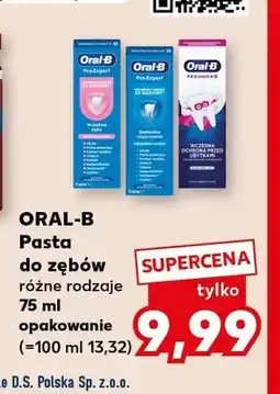 Kaufland Pasta do zębów Oral-B oferta