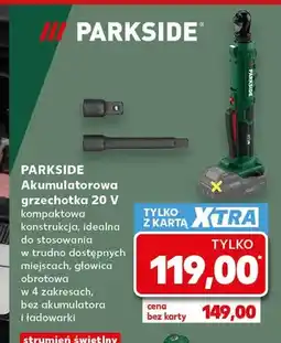 Kaufland Akumulatorowa grzechotka 20V Parkside oferta