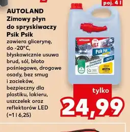 Kaufland Zimowy płyn do spryskiwaczy Psik Psik Autoland oferta