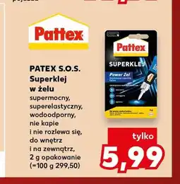 Kaufland Superklej w żelu Pattex S.O.S oferta
