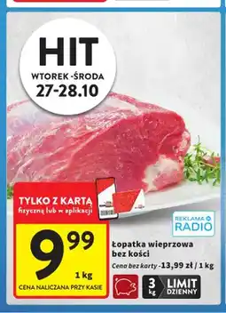 Intermarche Łopatka wieprzowa bez kości oferta