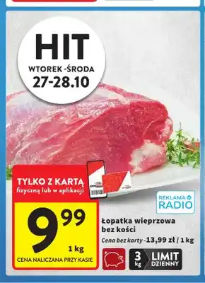 Łopatka wieprzowa bez kości