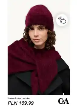 C&A Kaszmirowa czapka C & A oferta