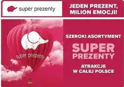 Carrefour Market Vouchery na atrakcje Super Prezenty oferta