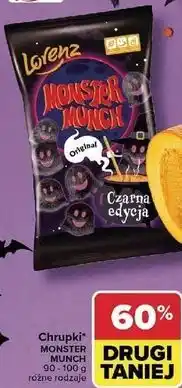 Carrefour Market Chrupki Monster Munch Lorenz oferta