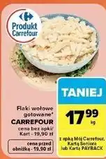 Carrefour Market Flaki wołowe gotowane Carrefour oferta
