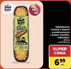 Carrefour Market Zapiekanka czarna z sosem pomidorowym i serem cheddar SMAKMAK oferta