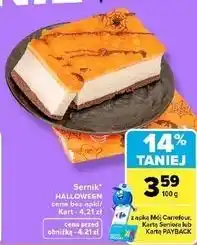 Carrefour Market Sernik HALLOWEEN oferta