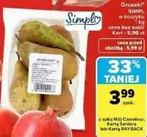 Carrefour Market Gruszki SIMPL w koszyku oferta