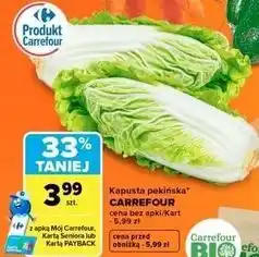 Carrefour Market Kapusta pekińska Carrefour oferta