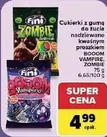 Carrefour Market Cukierki z gumą do żucia Fini Booom Vampire, Zombie oferta
