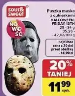 Carrefour Market Puszka maska z cukierkami Halloween, Friday 13th Sour & Sweet oferta