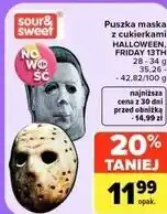 Carrefour Market Puszka maska z cukierkami HALLOWEEN, FRIDAY 13TH oferta