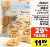 Carrefour Market Ananas krążki Farmer's Snack oferta
