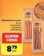 Carrefour Market Kabanosy kruche Tarczyński wieprzowe, drobiowe oferta