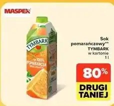 Carrefour Market Sok pomarańczowy Tymbark w kartonie oferta
