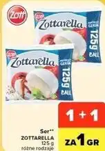Carrefour Market Ser Zottarella różne rodzaje oferta