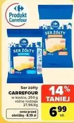 Carrefour Market Ser żółty w kostce Carrefour oferta