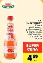 Carrefour Market Sok SMAK NATURY 300 ml różne rodzaje oferta