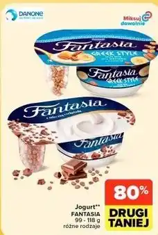 Carrefour Market Jogurt Fantasia 99 - 118 g, różne rodzaje oferta