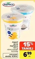 Carrefour Market Jogurt SKYR PIĄTNICA 450 g różne rodzaje oferta