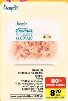 Carrefour Market Kawałki z łososia na ciepło SIMPL oferta