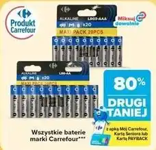 Carrefour Market Wszystkie baterie Carrefour oferta