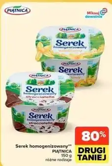 Carrefour Market Serek homogenizowany Piątnica 150 g, różne rodzaje oferta