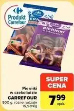 Carrefour Market Pierniki w czekoladzie Carrefour oferta