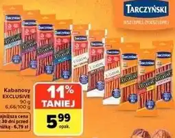 Carrefour Market Kabanosy Tarczyński EXCLUSIVE oferta
