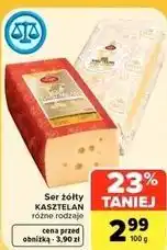 Carrefour Market Ser żółty Kasztelan różne rodzaje oferta