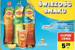 Carrefour Market Napój herbaciany Lipton oferta