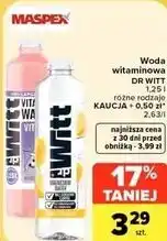 Carrefour Market Woda witaminowa DR WITT oferta